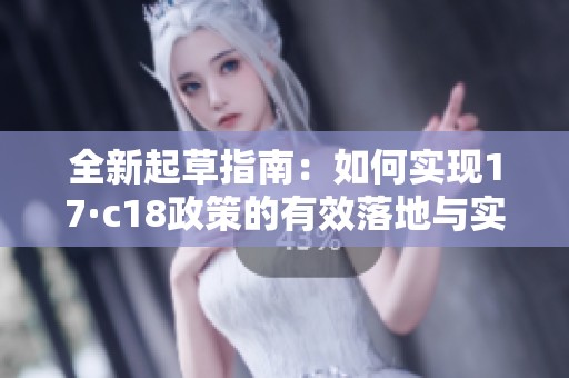 全新起草指南：如何实现17·c18政策的有效落地与实施办法