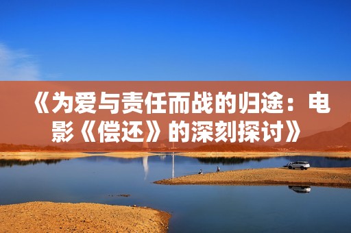 《为爱与责任而战的归途：电影《偿还》的深刻探讨》