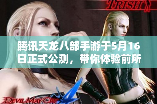 腾讯天龙八部手游于5月16日正式公测，带你体验前所未有的全新挑战与乐趣