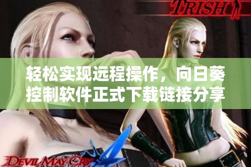 轻松实现远程操作，向日葵控制软件正式下载链接分享