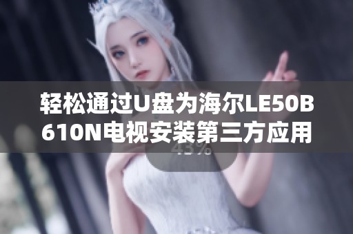 轻松通过U盘为海尔LE50B610N电视安装第三方应用的方法揭秘