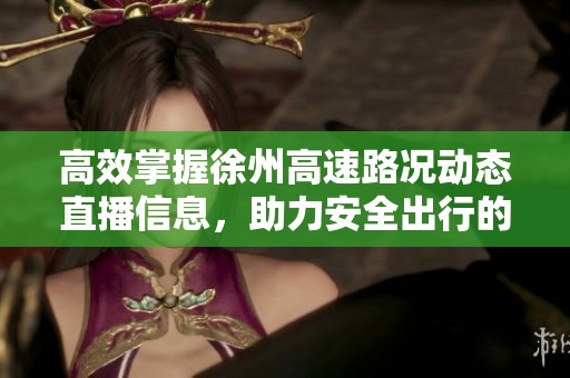 高效掌握徐州高速路况动态直播信息，助力安全出行的母婴健康知识分享