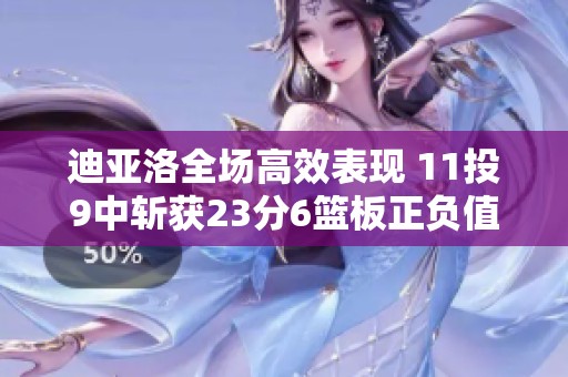 迪亚洛全场高效表现 11投9中斩获23分6篮板正负值+25成场上亮点