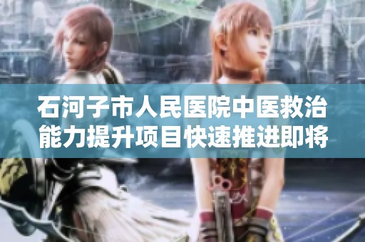 石河子市人民医院中医救治能力提升项目快速推进即将圆满完成