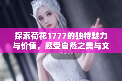 探索荷花1777的独特魅力与价值，感受自然之美与文化深度