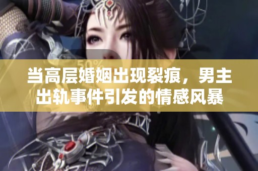 当高层婚姻出现裂痕，男主出轨事件引发的情感风暴