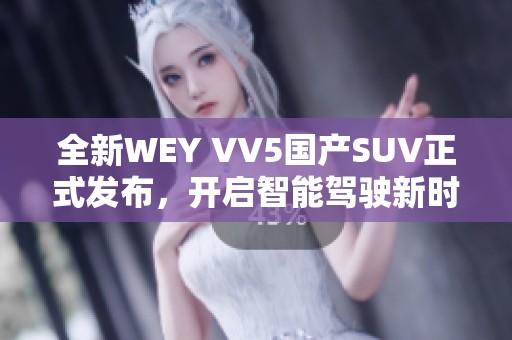 全新WEY VV5国产SUV正式发布，开启智能驾驶新时代