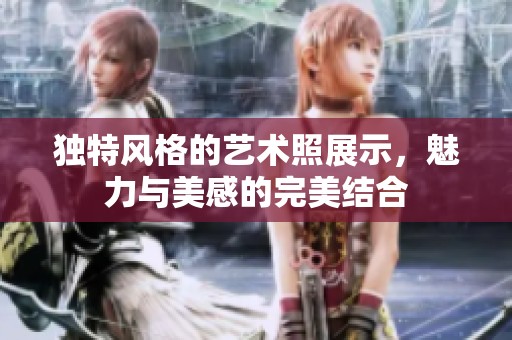 独特风格的艺术照展示，魅力与美感的完美结合