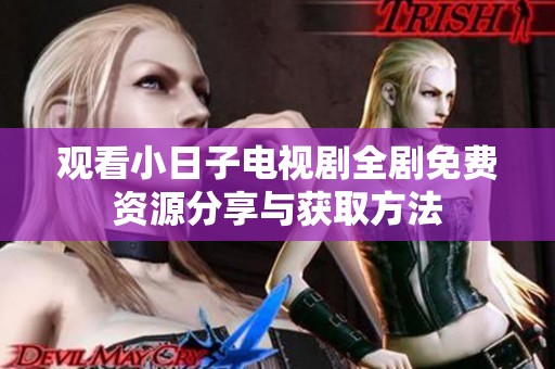 观看小日子电视剧全剧免费资源分享与获取方法