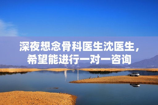 深夜想念骨科医生沈医生，希望能进行一对一咨询