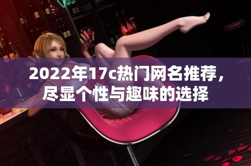 2022年17c热门网名推荐，尽显个性与趣味的选择