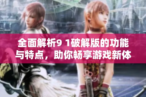 全面解析9 1破解版的功能与特点，助你畅享游戏新体验