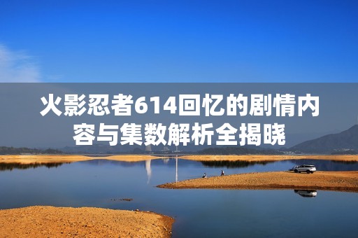 火影忍者614回忆的剧情内容与集数解析全揭晓