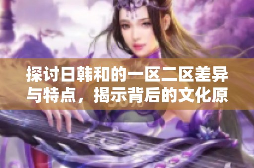 探讨日韩和的一区二区差异与特点，揭示背后的文化原因