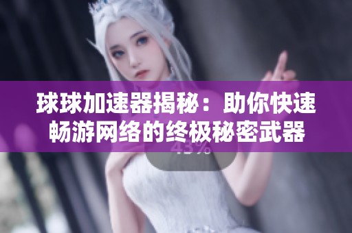 球球加速器揭秘：助你快速畅游网络的终极秘密武器