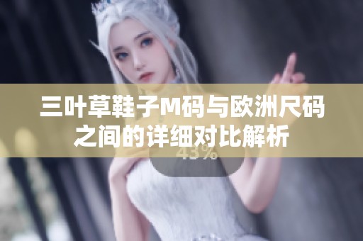 三叶草鞋子M码与欧洲尺码之间的详细对比解析
