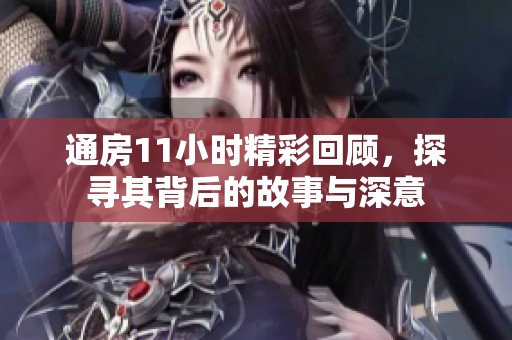 通房11小时精彩回顾，探寻其背后的故事与深意