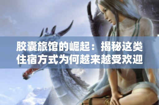 胶囊旅馆的崛起：揭秘这类住宿方式为何越来越受欢迎