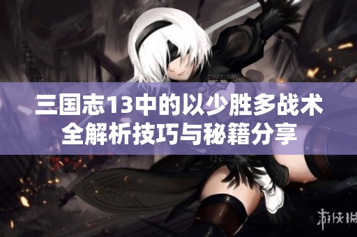 三国志13中的以少胜多战术全解析技巧与秘籍分享