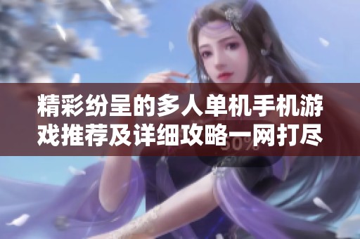 精彩纷呈的多人单机手机游戏推荐及详细攻略一网打尽