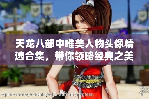 天龙八部中唯美人物头像精选合集，带你领略经典之美