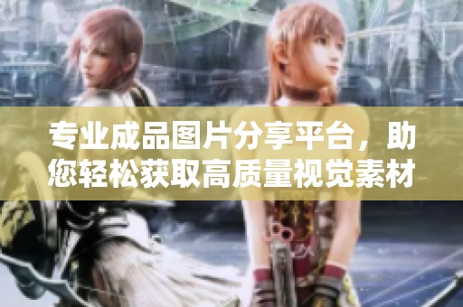 专业成品图片分享平台，助您轻松获取高质量视觉素材