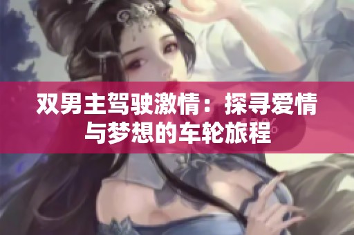 双男主驾驶激情：探寻爱情与梦想的车轮旅程
