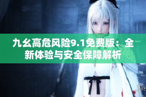 九幺高危风险9.1免费版：全新体验与安全保障解析
