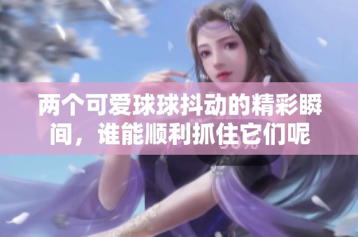 两个可爱球球抖动的精彩瞬间，谁能顺利抓住它们呢