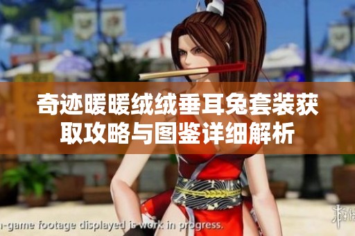奇迹暖暖绒绒垂耳兔套装获取攻略与图鉴详细解析