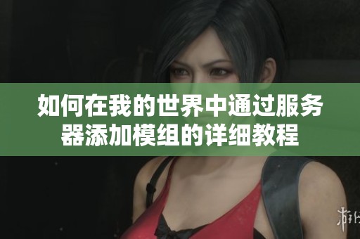 如何在我的世界中通过服务器添加模组的详细教程