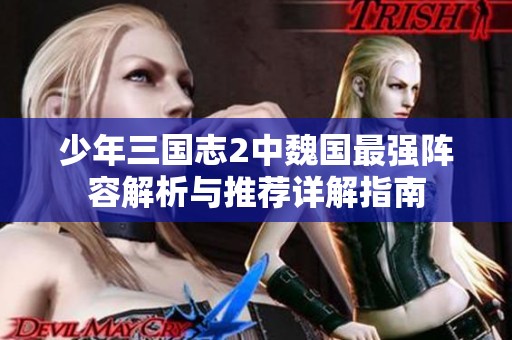 少年三国志2中魏国最强阵容解析与推荐详解指南