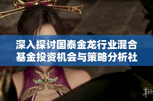 深入探讨国泰金龙行业混合基金投资机会与策略分析社区