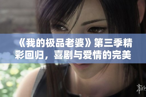 《我的极品老婆》第三季精彩回归，喜剧与爱情的完美融合