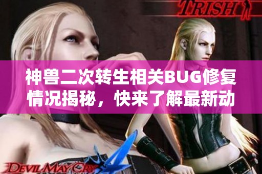 神兽二次转生相关BUG修复情况揭秘，快来了解最新动态！