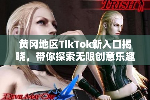 黄冈地区TikTok新入口揭晓，带你探索无限创意乐趣