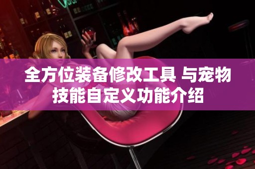 全方位装备修改工具 与宠物技能自定义功能介绍