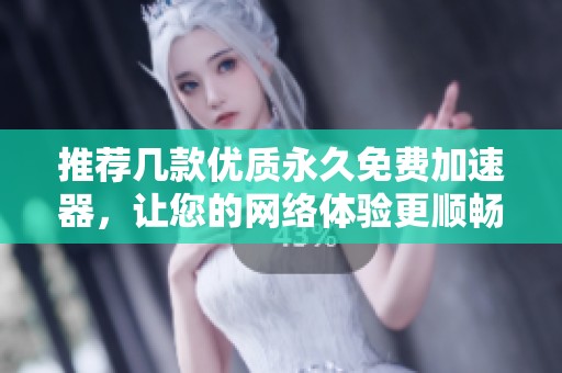 推荐几款优质永久免费加速器，让您的网络体验更顺畅