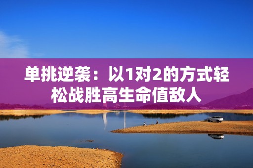 单挑逆袭：以1对2的方式轻松战胜高生命值敌人