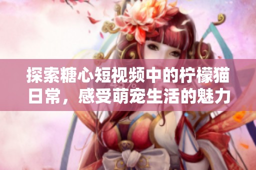 探索糖心短视频中的柠檬猫日常，感受萌宠生活的魅力
