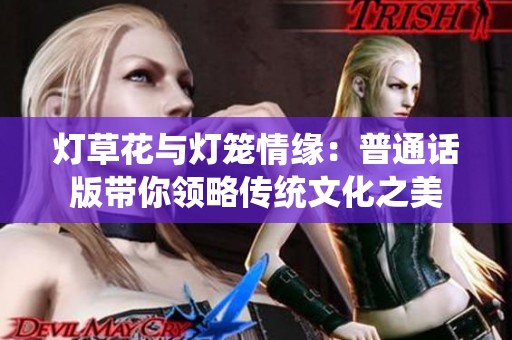 灯草花与灯笼情缘：普通话版带你领略传统文化之美