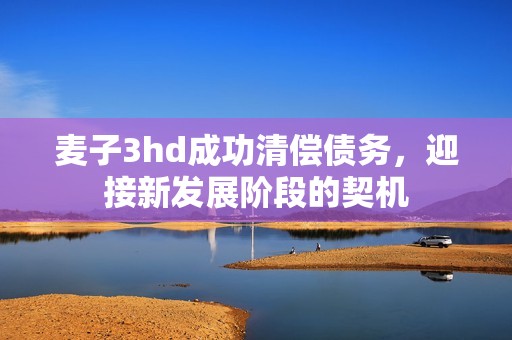 麦子3hd成功清偿债务，迎接新发展阶段的契机