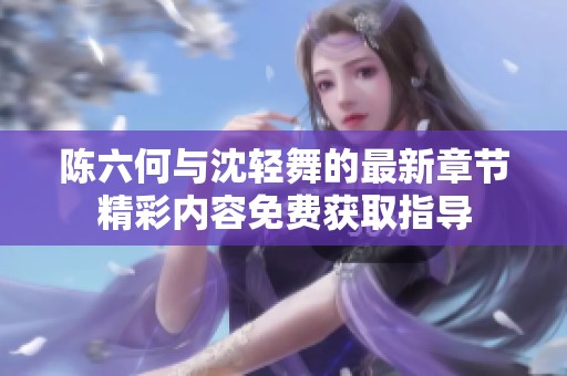 陈六何与沈轻舞的最新章节精彩内容免费获取指导
