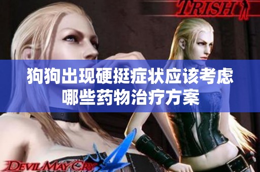 狗狗出现硬挺症状应该考虑哪些药物治疗方案