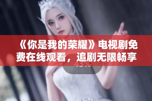 《你是我的荣耀》电视剧免费在线观看，追剧无限畅享