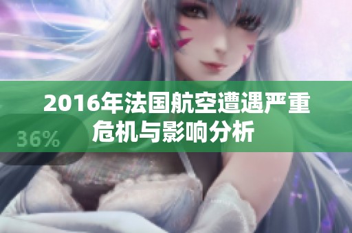 2016年法国航空遭遇严重危机与影响分析 